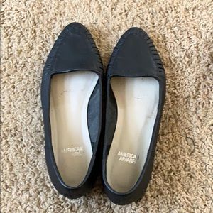 American Apparel Leather Flats